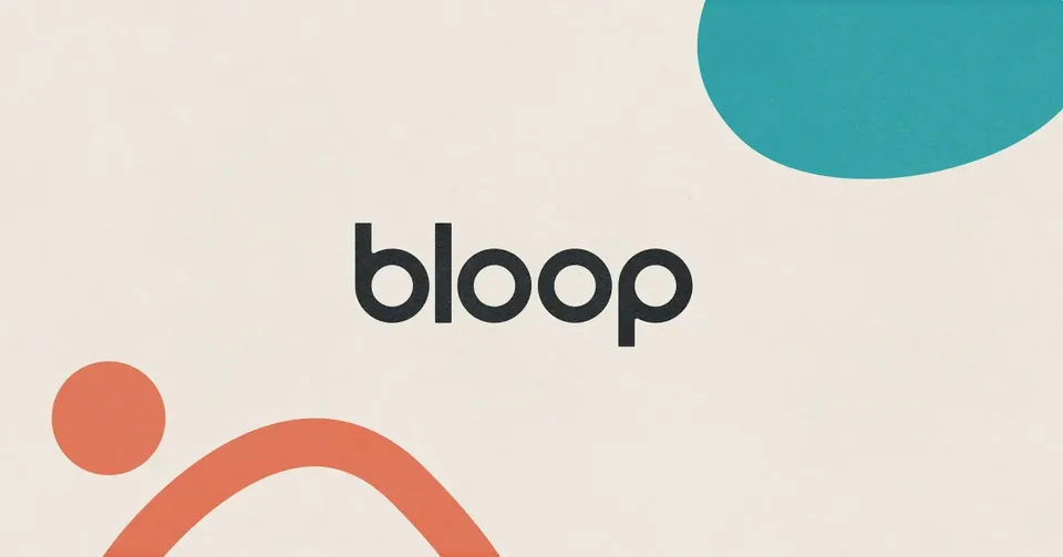 Bloop identity system across packaging and campaign