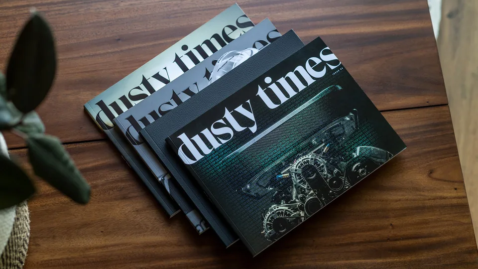 Dusty Times · Publication design